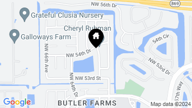 Map of 5386 NW 60th Dr, Coral Springs FL, 33067
