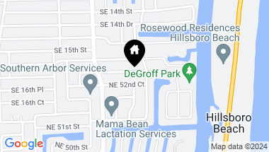 Map of 2800 NE 53rd St, Lighthouse Point FL, 33064