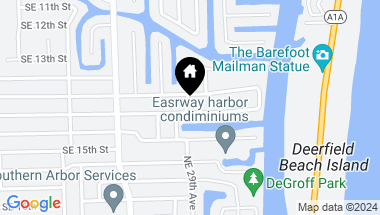 Map of 1410 SE 14th Avenue, Deerfield Beach FL, 33441