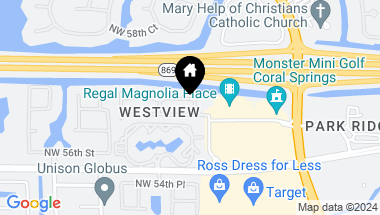 Map of 5640 NW 98th Way, Coral Springs FL, 33076