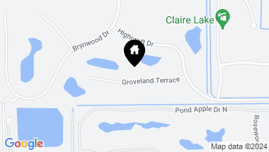 Map of 5037 Groveland TER, NAPLES FL, 34119