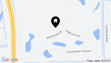Map of 4245 Brynwood DR, NAPLES FL, 34119