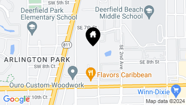 Map of 781 SE 1st Way 79, Deerfield Beach FL, 33441