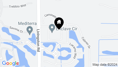 Map of 16758 Enclave CIR, NAPLES FL, 34110