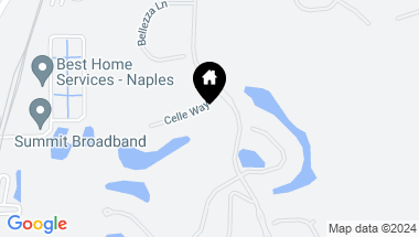 Map of 14908 Celle WAY, NAPLES FL, 34110