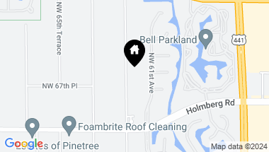 Map of 6752 NW 62nd Ter, Parkland FL, 33067