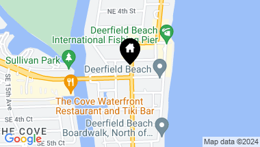 Map of 9 NE 20th Ave PH1, Deerfield Beach FL, 33441