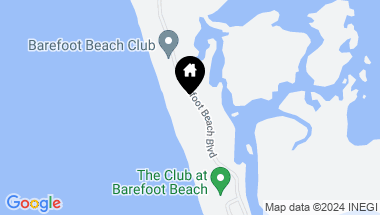 Map of 263 Barefoot Beach BLVD # 301, BONITA SPRINGS FL, 34134