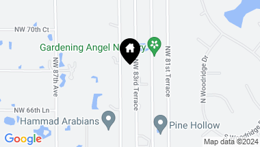 Map of 6770 NW 84TH AVE, Parkland FL, 33067