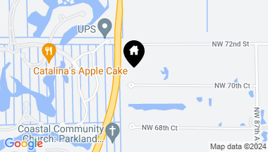 Map of 9265 NW 70th Court, Parkland FL, 33067