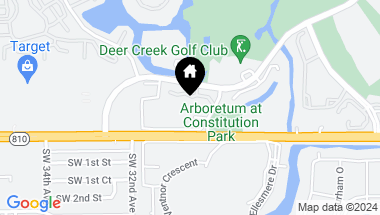 Map of 9 Deer Creek Road A106, Deerfield Beach FL, 33442