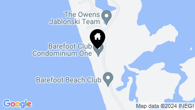 Map of 253 Barefoot Beach BLVD # 304, BONITA SPRINGS FL, 34134
