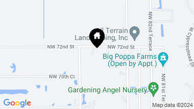 Map of 8600 NW 72nd St, Parkland FL, 33067