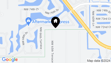 Map of 7272 NW 65th Ter, Parkland FL, 33067