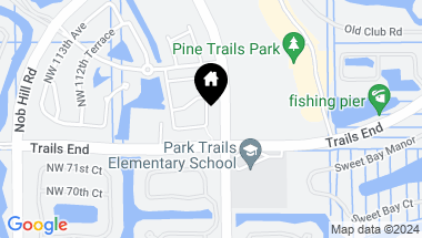 Map of 7228 NW 108th Way, Parkland FL, 33076