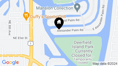 Map of 166 W Alexander Palm Road, Boca Raton FL, 33432