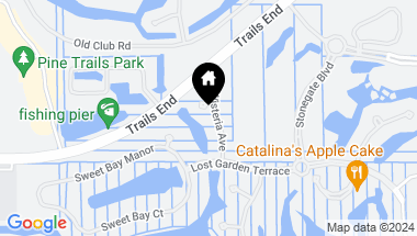 Map of 7327 Wisteria Avenue, Parkland FL, 33076