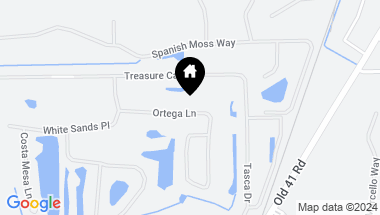 Map of 9954 Ortega LN, BONITA SPRINGS FL, 34135