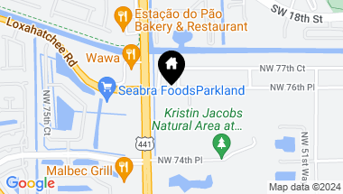 Map of 5600 NW 76th Pl, Coconut Creek FL, 33073