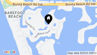 Map of 65 Southport CV, BONITA SPRINGS FL, 34134