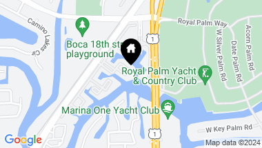 Map of 7 Royal Palm Way 404, Boca Raton FL, 33432