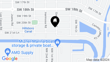 Map of 910 SW 21st Street, Boca Raton FL, 33486