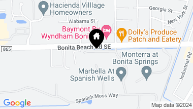 Map of 9325 La Playa CT # 1814, BONITA SPRINGS FL, 34135