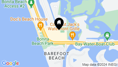 Map of 5700 Bonita Beach RD # 3403, BONITA SPRINGS FL, 34134