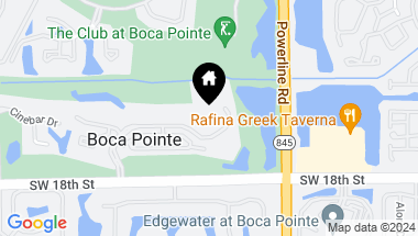 Map of 7209 Promenade Drive 402, Boca Raton FL, 33433