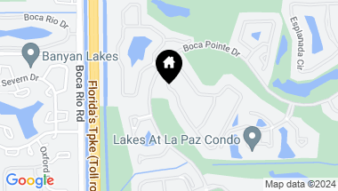 Map of 7783 La Corniche Circle, Boca Raton FL, 33433