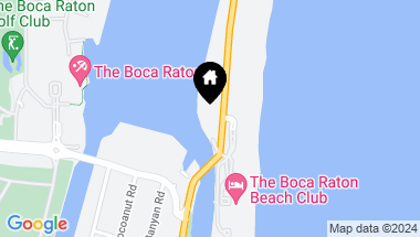 Map of 725 S Ocean Boulevard 104, Boca Raton FL, 33432
