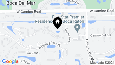 Map of 6315 La Costa Drive E, Boca Raton FL, 33433