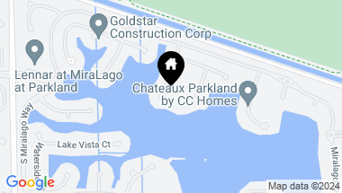 Map of 8770 Lakeview Dr, Parkland FL, 33076