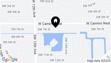 Map of 1082 SW 7th Street, Boca Raton FL, 33486