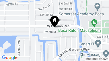 Map of 717 SW 7th Street, Boca Raton FL, 33486