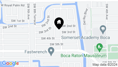 Map of 401 SW 7th Avenue, Boca Raton FL, 33486