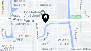 Map of 98 SW 8th Avenue, Boca Raton FL, 33486
