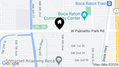 Map of 11 SW 4th Ave # 8, Boca Raton FL, 33432