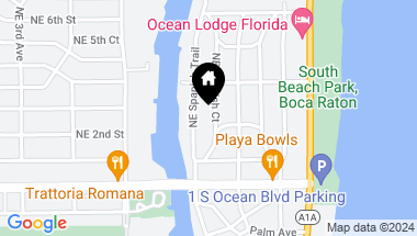 Map of 235 NE Spanish Court, Boca Raton FL, 33432