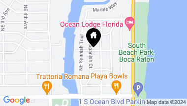 Map of 700 NE 4th Street, Boca Raton FL, 33432