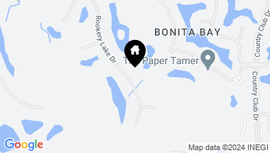 Map of 26551 Rookery Lake DR, BONITA SPRINGS FL, 34134