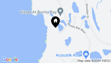 Map of 4731 Bonita Bay BLVD # 504, BONITA SPRINGS FL, 34134