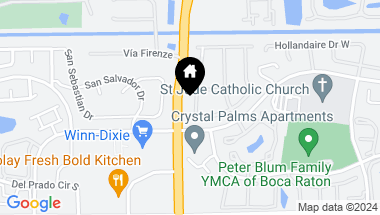 Map of 21689 Altamira Ave 21689, Boca Raton FL, 33433