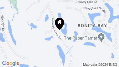 Map of 26451 Rookery Lake DR, BONITA SPRINGS FL, 34134