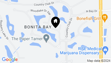 Map of 3726 Woodlake DR, BONITA SPRINGS FL, 34134