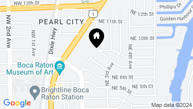 Map of 200 NE 7th Street, Boca Raton FL, 33432
