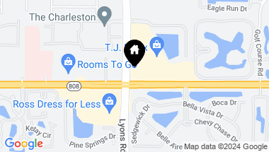 Map of 8851 Glades Road, Boca Raton FL, 33434