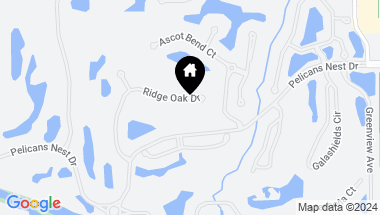 Map of 25041 Ridge Oak DR, BONITA SPRINGS FL, 34134