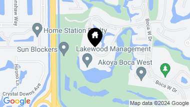 Map of 7754 Lakeside Boulevard 424, Boca Raton FL, 33434