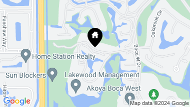 Map of 7792 Lakeside Boulevard G602, Boca Raton FL, 33434